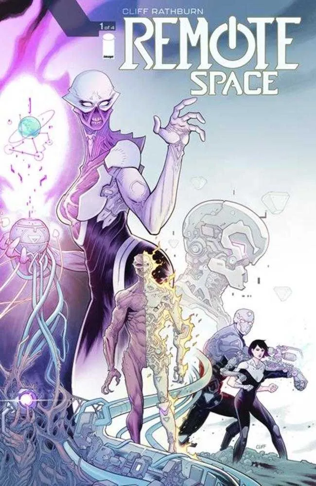 Remote Space n° 1 (sur 4) Couverture A Cliff Rathburn Wraparound