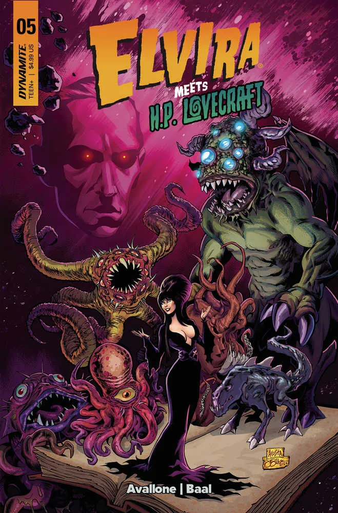 Elvira rencontre Hp Lovecraft #5 couverture A Acosta