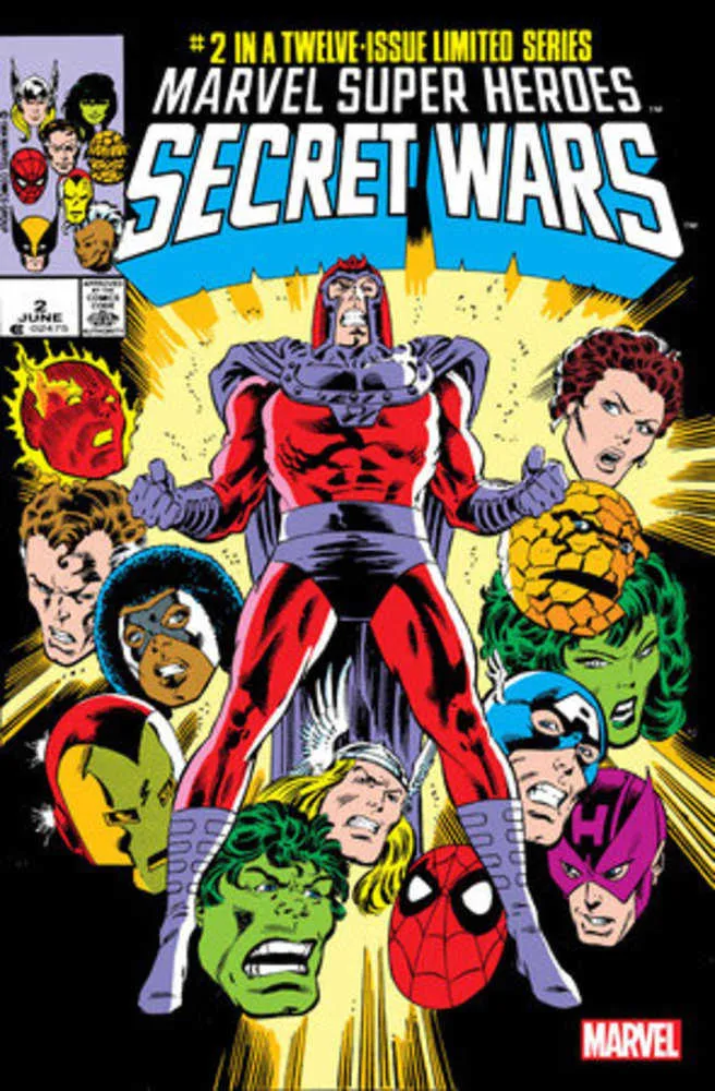 Msh Secret Wars #2 Édition fac-similé