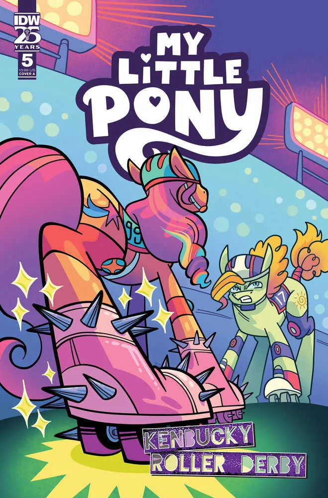 Mon Petit Poney : Kenbucky Roller Derby #5 Couverture A (Sherron)