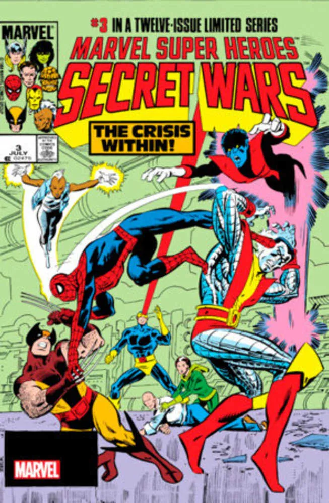 Msh Secret Wars Facsimile Edition n° 3