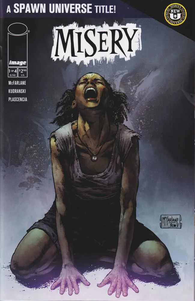 Spawn Misery #1 (sur 4) Couverture B Variante Todd McFarlane