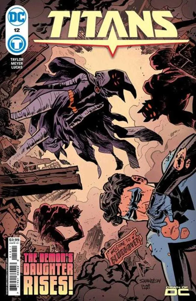 Titans #12 couvre un Chris Samnee