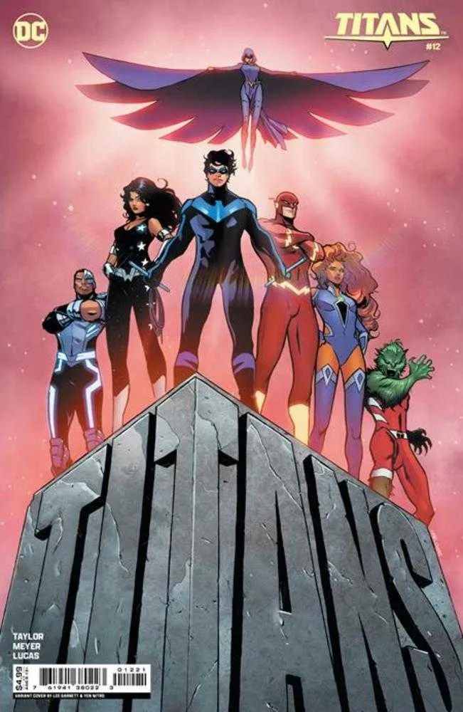 Titans #12 Couverture C Lee Garbett Variante sur papier cartonné