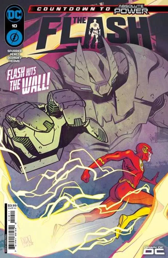Couverture de Flash n°10 A par Ramon Perez