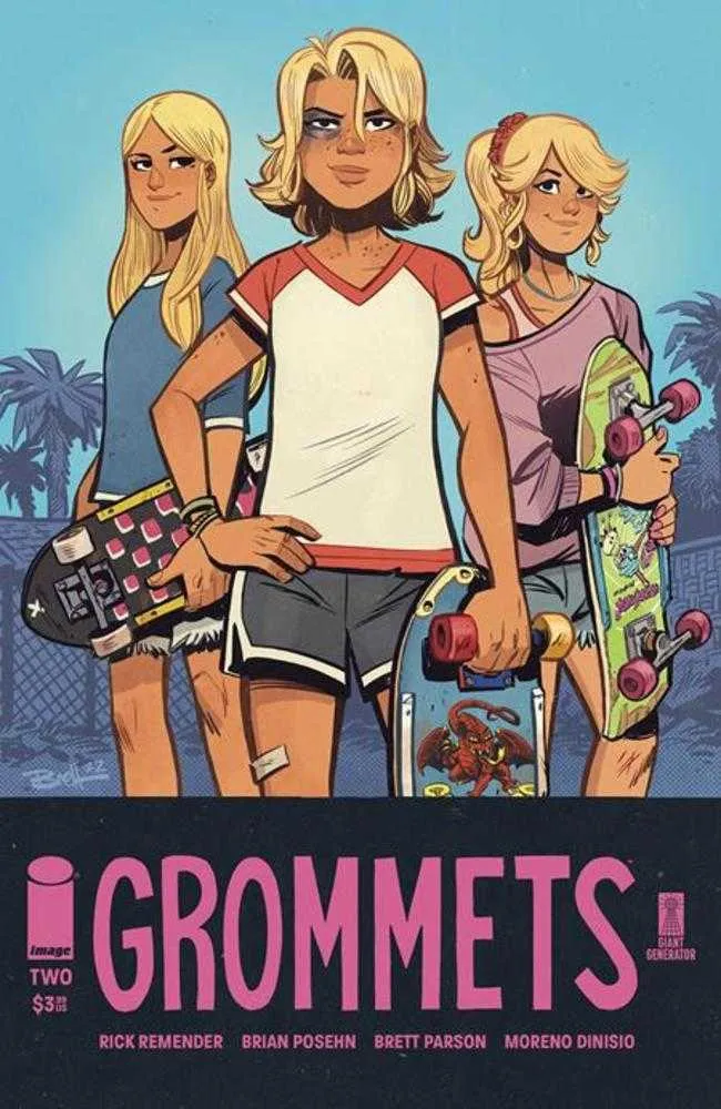 Grommets n° 2 (sur 7) Couverture A Brett Parson