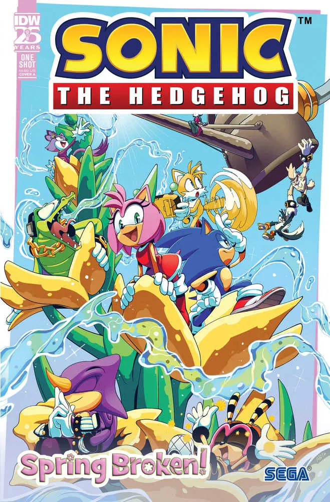 Sonic le Hérisson Spring Broken #1 Couverture A Thomas