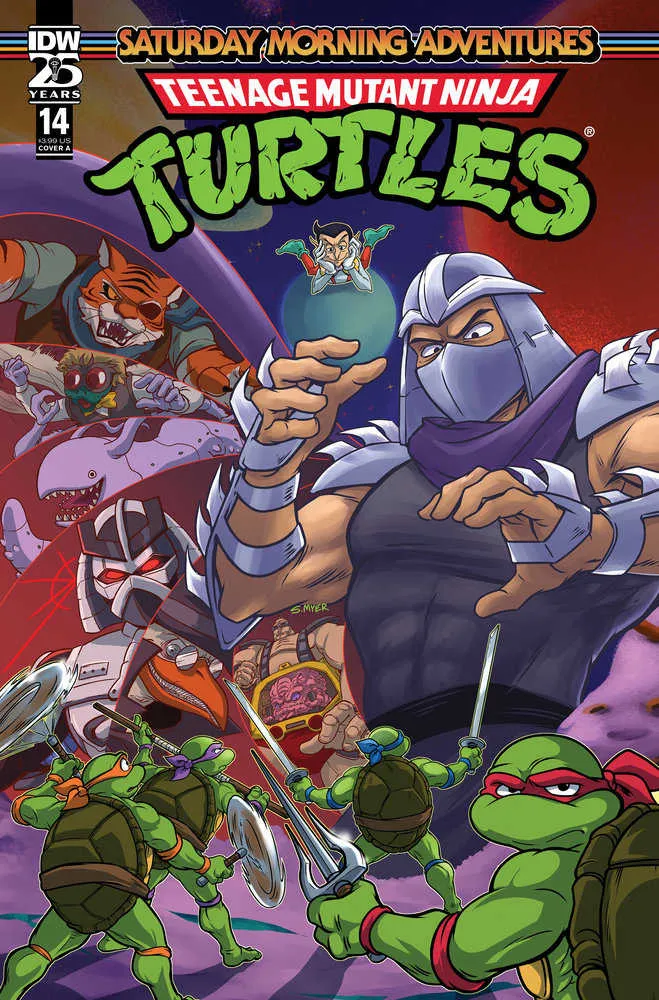 Tortues Ninja : Aventures du samedi matin #14 Couverture A (Myer)