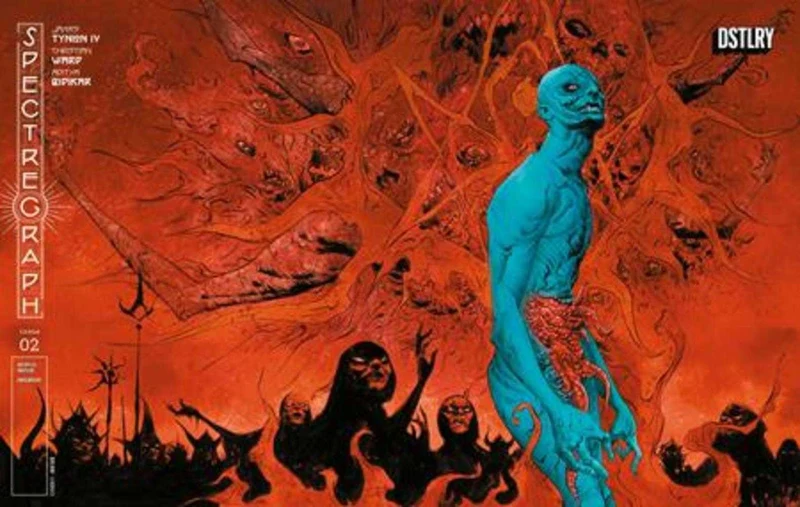 Spectregraph n° 2 (sur 4) Couverture F Jae Lee Variante (Public averti) (Abonnement)