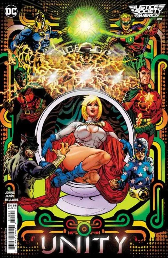 Justice Society Of America #10 (sur 12) Couverture B Variante de papier cartonné Tony Harris