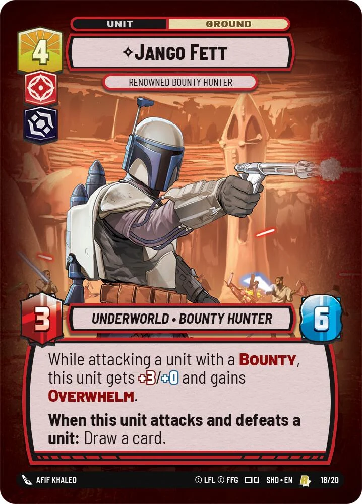 Jango Fett - Chasseur de primes renommé (18/20) [Shadows of the Galaxy : Weekly Play]