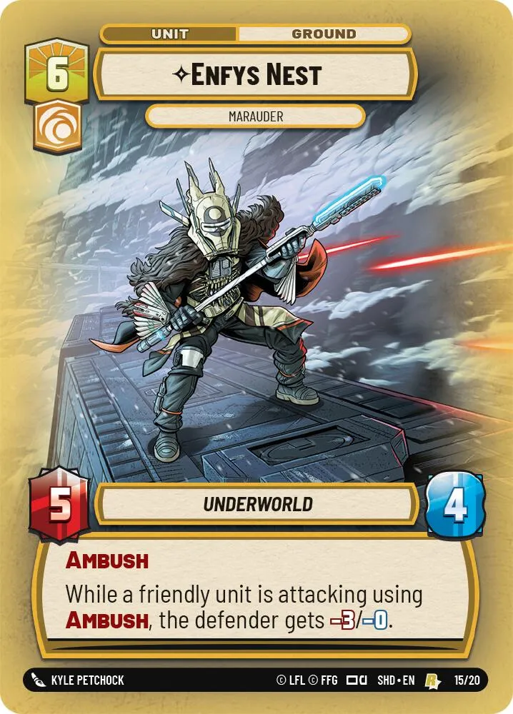 Enfys Nest - Maraudeur (15/20) [Shadows of the Galaxy : Jeu hebdomadaire]