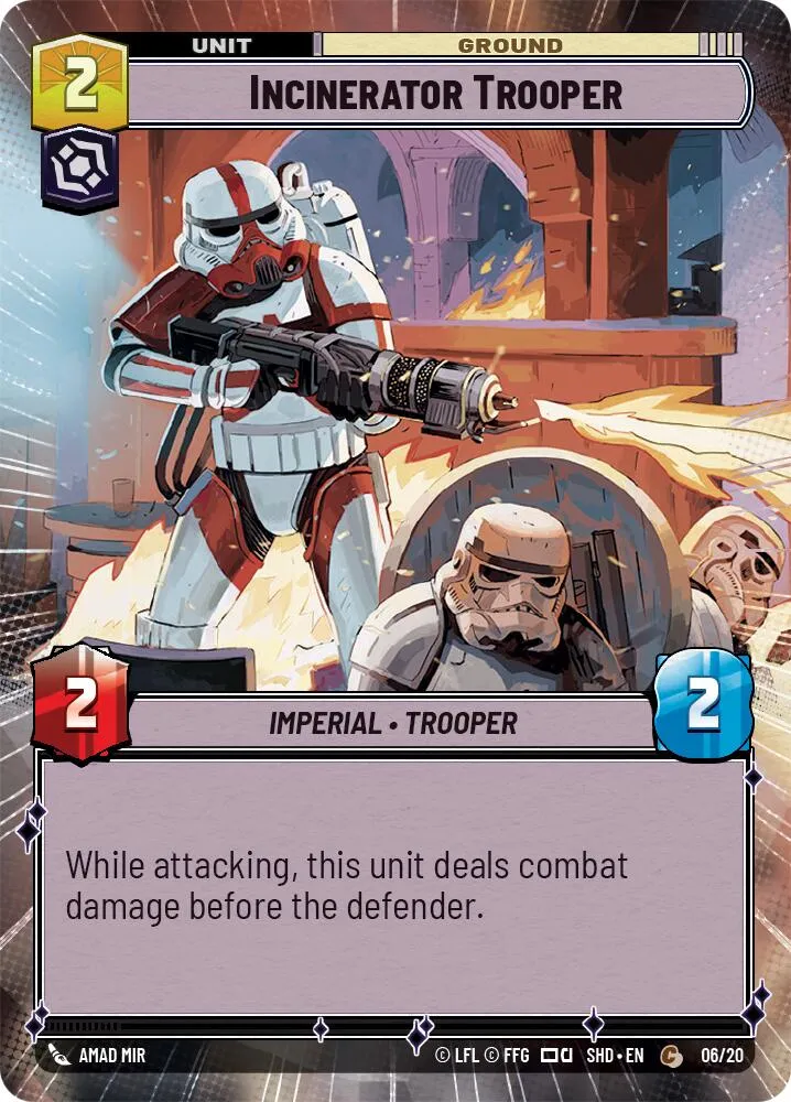 Incinerator Trooper (Hyperspace) (06/20) [Shadows of the Galaxy : Weekly Play]