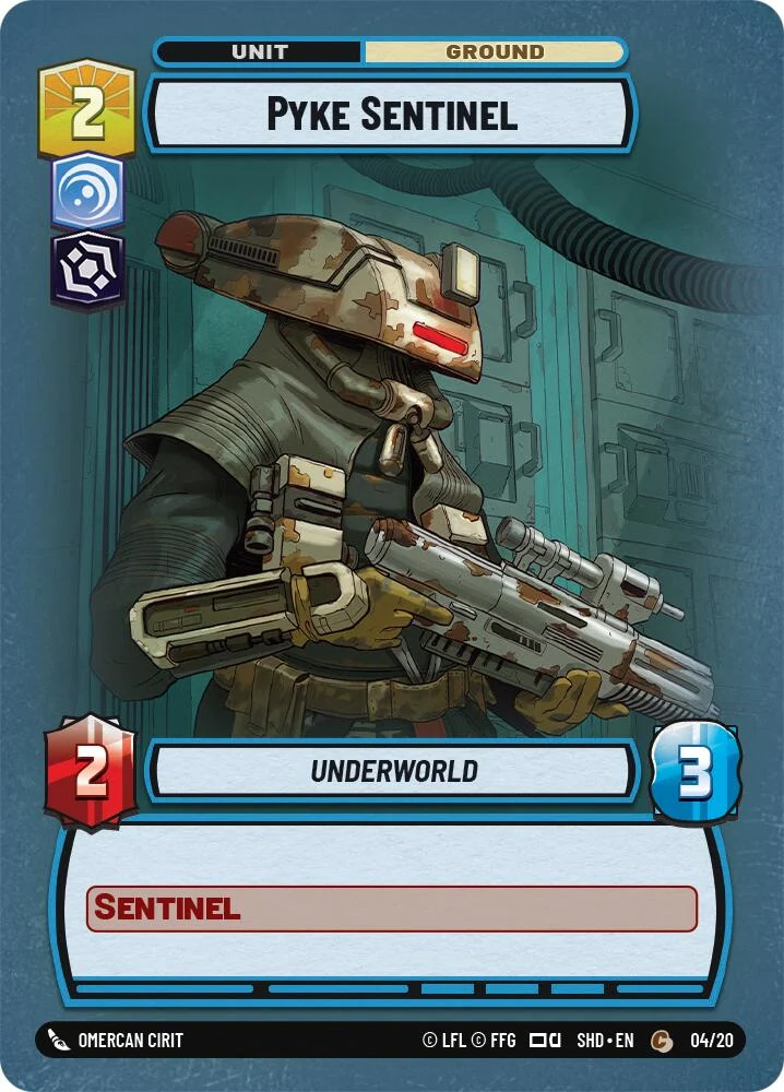 Pyke Sentinel (04/20) [Shadows of the Galaxy : jeu hebdomadaire]