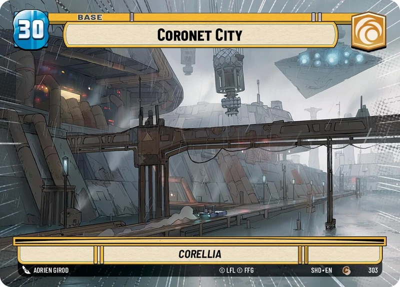Coronet City // Bouclier (Hyperespace) (303 // T04) [Ombres de la Galaxie]