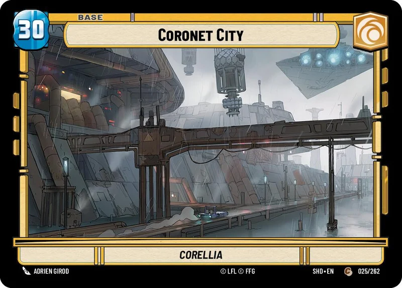 Coronet City // Bouclier (025 // T02) [Ombres de la Galaxie]