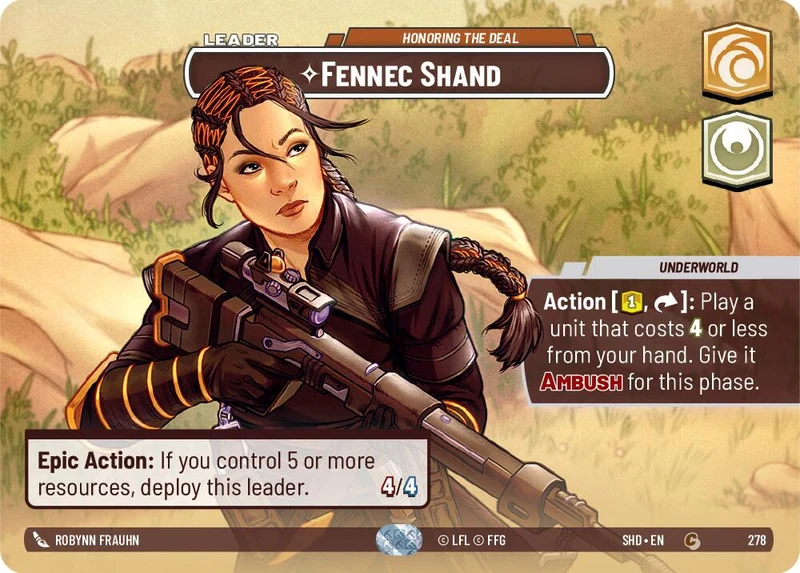 Fennec Shand - Honorer l'accord (Showcase) (278) [Shadows of the Galaxy]