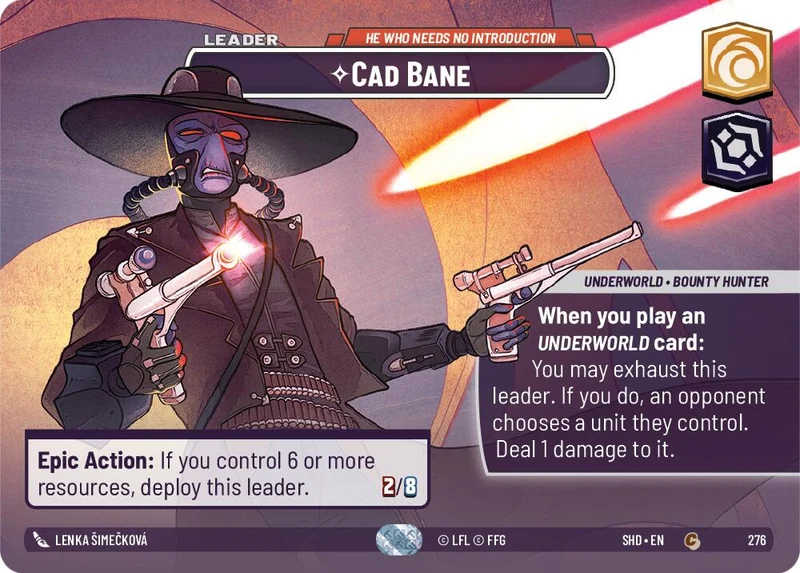 Cad Bane - Celui qui n'a pas besoin d'introduction (Showcase) (276) [Shadows of the Galaxy]