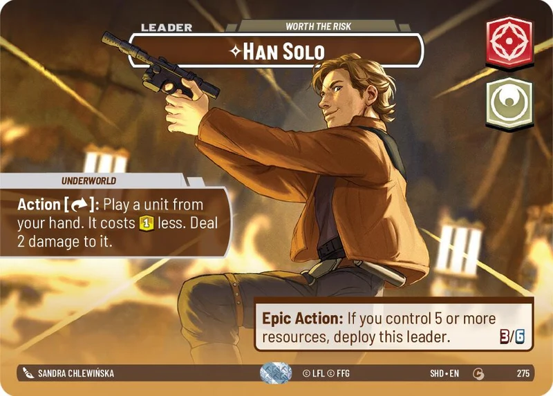 Han Solo - Ça vaut le coup (Showcase) (275) [Shadows of the Galaxy]