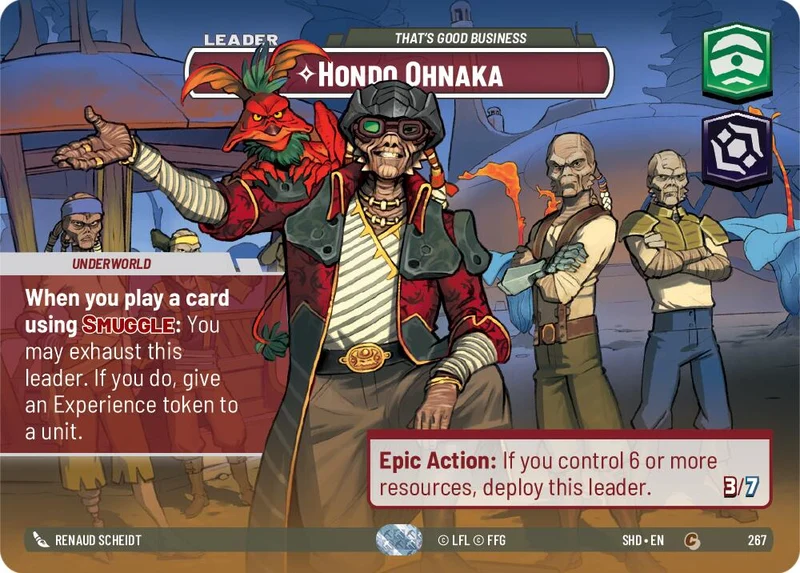 Hondo Ohnaka - C'est une bonne affaire (Showcase) (267) [Shadows of the Galaxy]