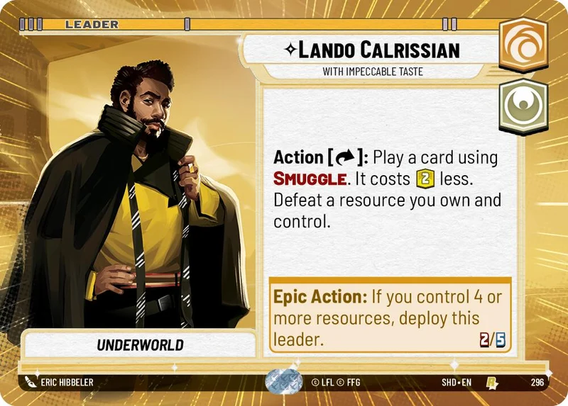 Lando Calrissian - Avec un goût impeccable (Hyperespace) (296) [Shadows of the Galaxy]