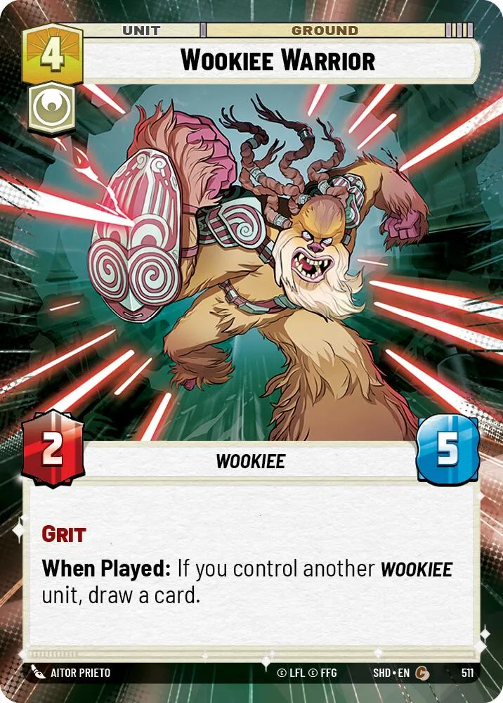 Guerrier Wookiee (Hyperespace) (511) [Ombres de la Galaxie]