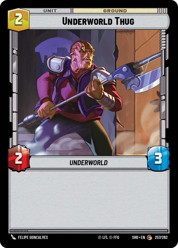 Underworld Thug (257/262) [Les Ombres de la Galaxie]