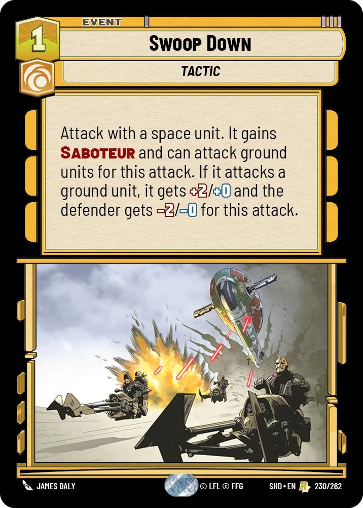Swoop Down (230/262) [Les Ombres de la Galaxie]