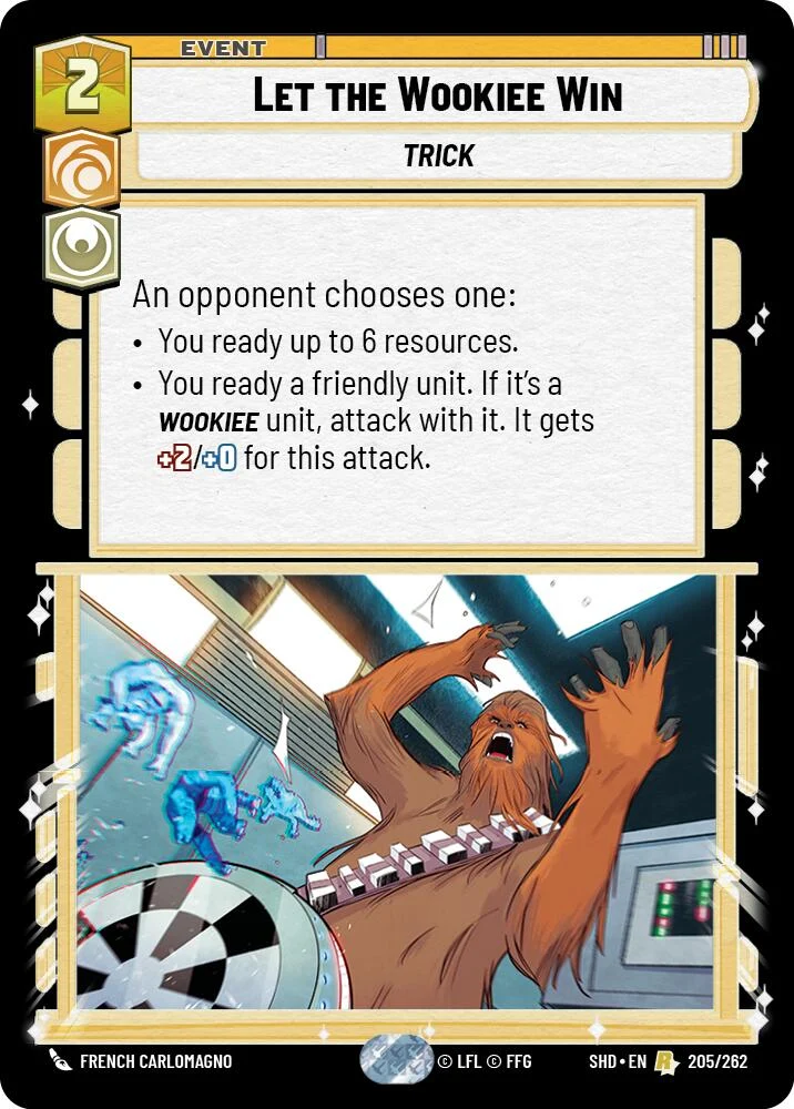 Laissez le Wookiee gagner (205/262) [Les Ombres de la Galaxie]