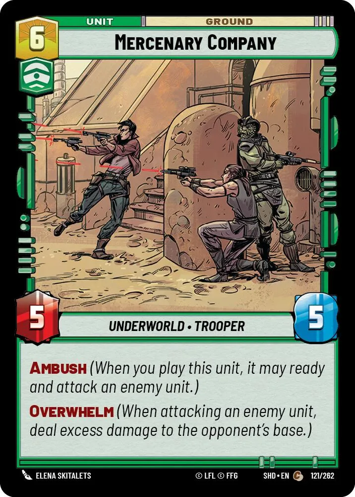 Compagnie de mercenaires (121/262) [Les Ombres de la Galaxie]