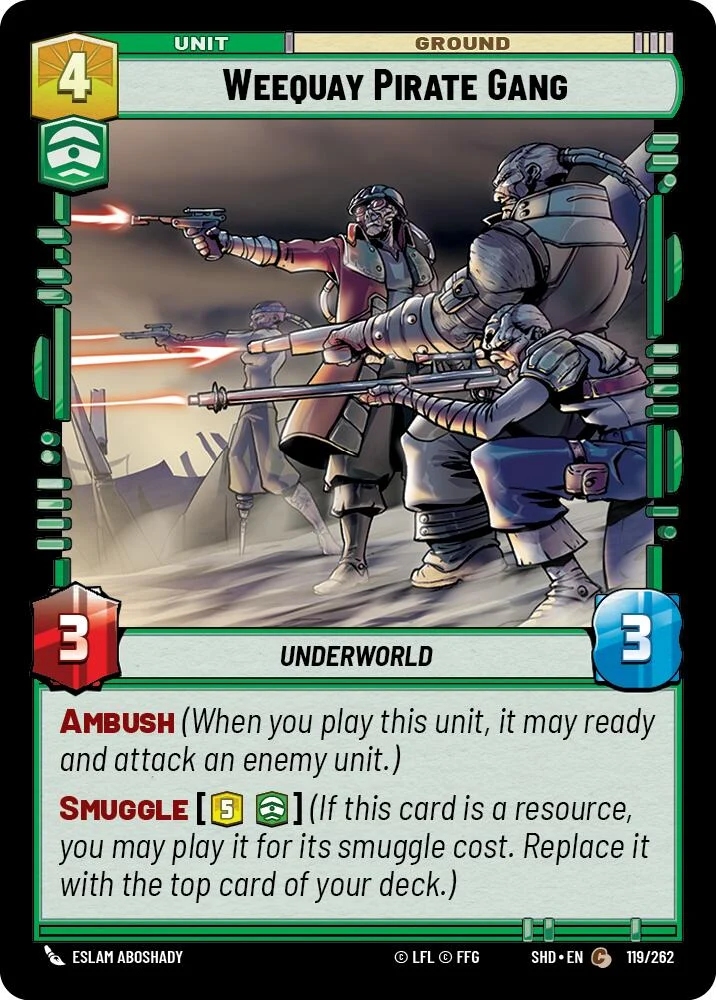 Weequay Pirate Gang (119/262) [Les Ombres de la Galaxie]