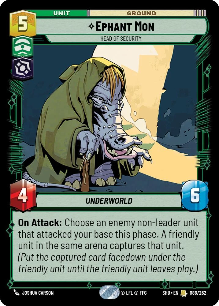 Ephant Mon - Chef de la sécurité (088/262) [Shadows of the Galaxy]