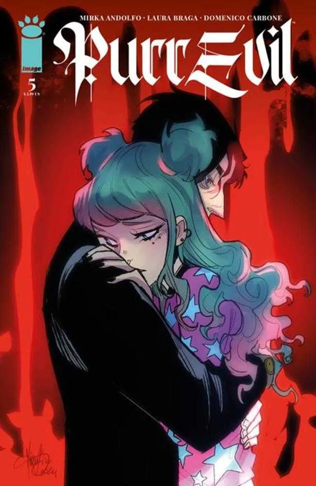 Purr Evil #5 (sur 6) Couverture B Variante Andolfo (Public averti)