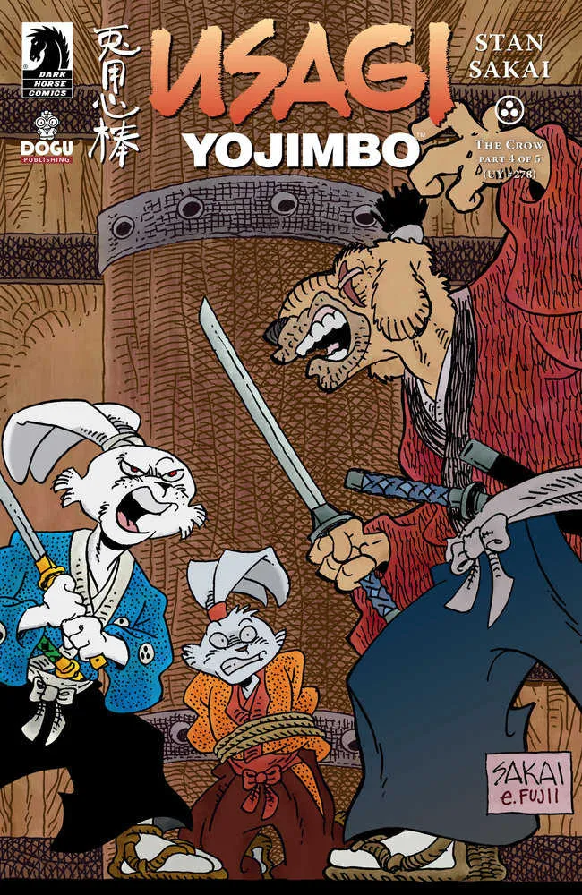 Usagi Yojimbo Crow #4 Couverture A Sakai