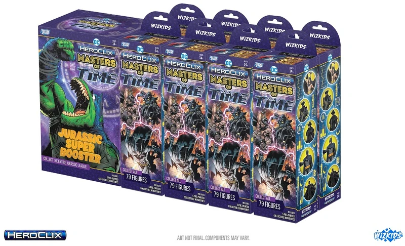 DC HEROCLIX : BRIQUE D'ABONDANCE DES MAÎTRES DU TEMPS