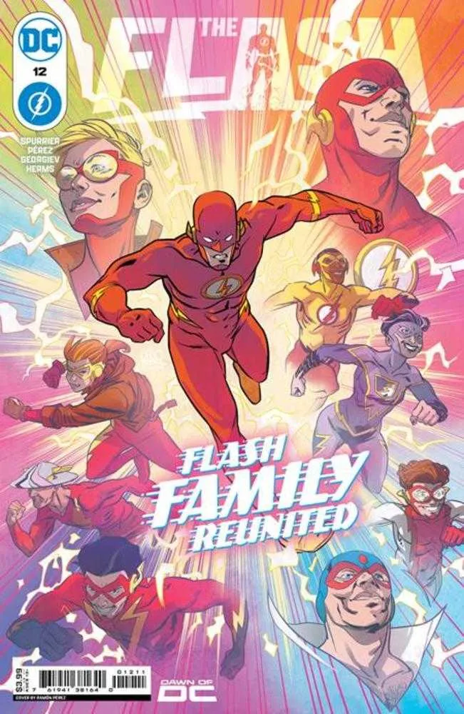 Couverture de Flash n°12 A par Ramon Perez