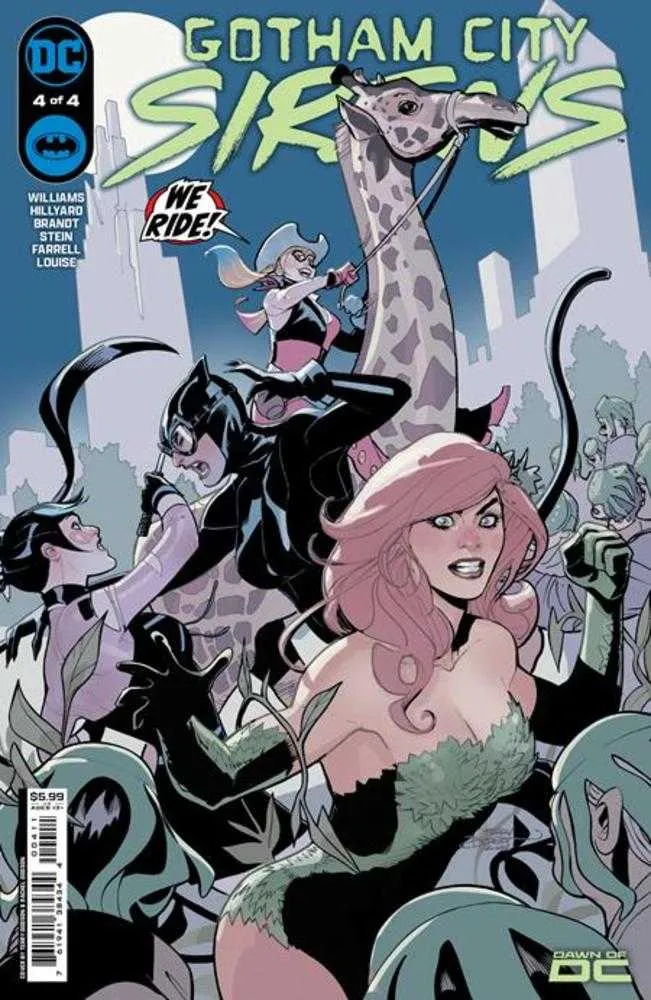 Gotham City Sirens #4 (sur 4) Couvre un Terry Dodson
