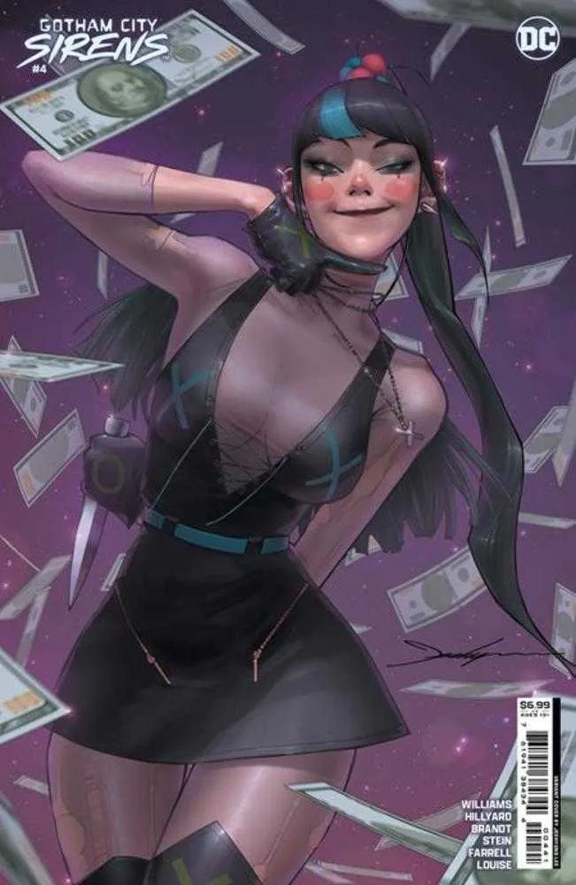 Gotham City Sirens #4 (sur 4) Couverture C Jeehyung Lee Variante de papier cartonné