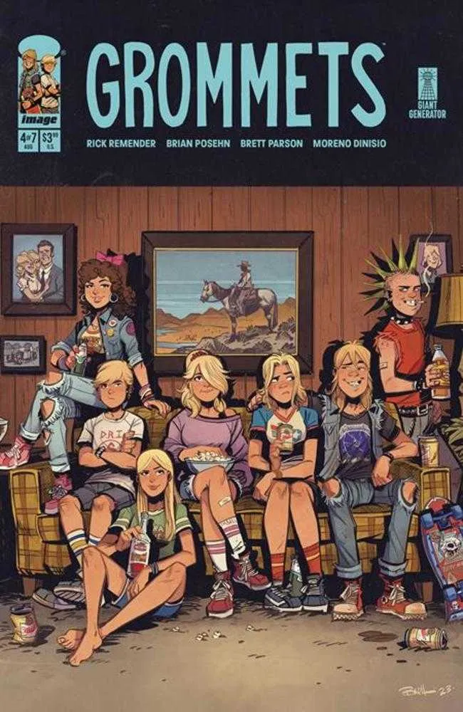 Grommets n° 4 (sur 7) Couverture A Brett Parson