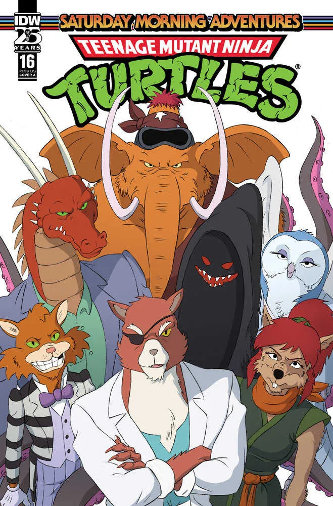 Les Tortues Ninja : Aventures du samedi matin #16 Couverture A (Schoening)