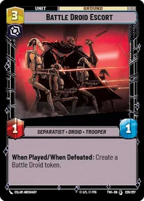 Escorte de droïdes de combat (229/257) [Le Crépuscule de la République]