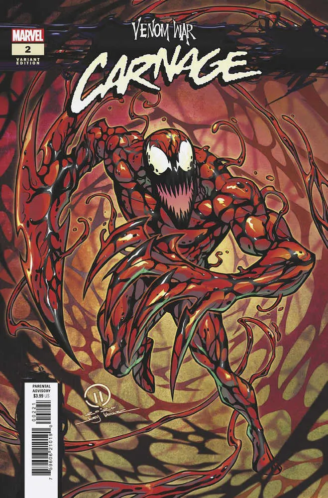 Venom War : Carnage #2 Variante Joey Vazquez [Vw]