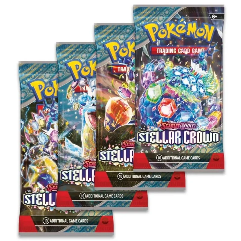 JCC POKÉMON SV7 : PACK DE BOOSTER COURONNE STELLAIRE