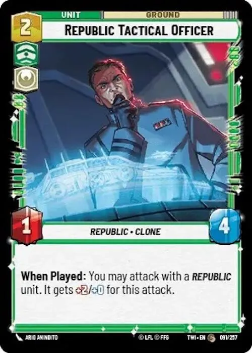 Officier tactique de la République (091/257) [Le Crépuscule de la République]