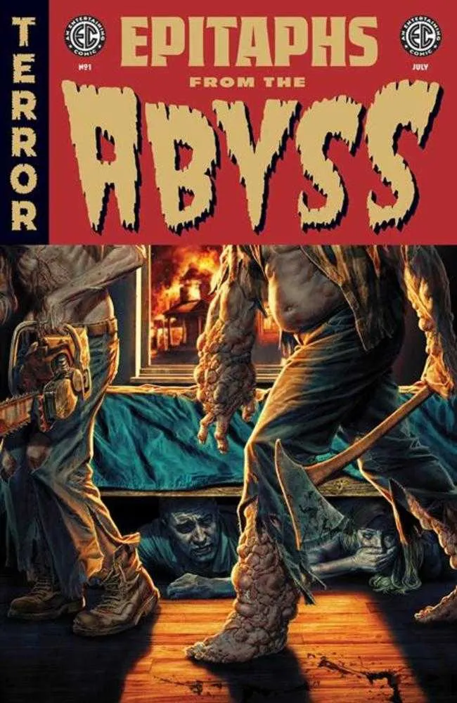 EC Epitaphs From The Abyss #1 (sur 5) Couverture C Lee Bermejo Variante feuille d'or possible
