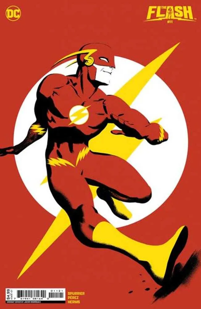 Flash #11 Couverture B Javier Rodriguez Variante sur papier cartonné