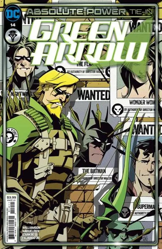 Green Arrow #14 Couverture A Phil Hester (Puissance absolue)