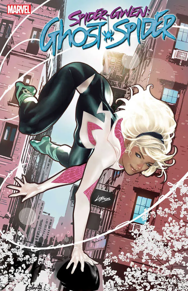 Spider-Gwen l'araignée fantôme n° 3, variante de Pablo Villalobos