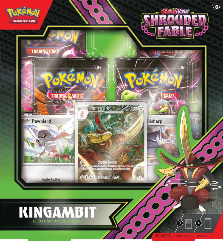 JCC POKÉMON SV6.5 : COLLECTION D'ILLUSTRATIONS DU ROI AMBIT, LA FABLE VOILE