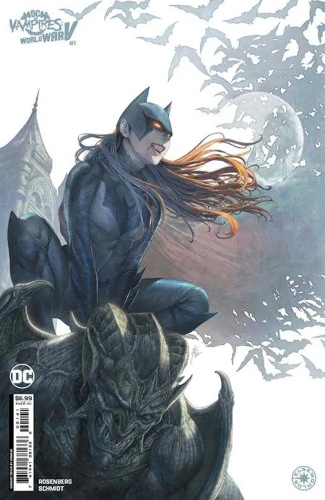 DC vs Vampires World War V #1 (sur 12) Couverture D Homare Foil Variant